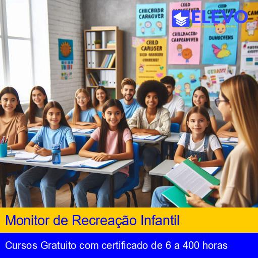 Monitor de Recreação Infantil 